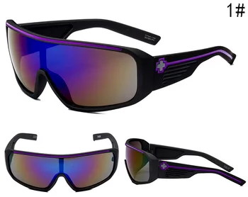 

Glasses Spy12 Tron Outdoor Sports Sun Glasses Large Frame Glasses for Riding Men And Women Reflective Sunglasses