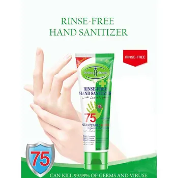 

Disposable No Clean Waterless Hand Sanitizers 75% Alcohol Hand Sanitizers Disinfection Gel 100Ml Aichun