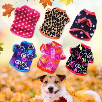 

Winter Pet Dog Hoodies Vests Warm Fleece Dog Clothes for Chihuahua Winter Pet Jumpsuits for Dogs Cats Soft Dog Sweatshirt Coat
