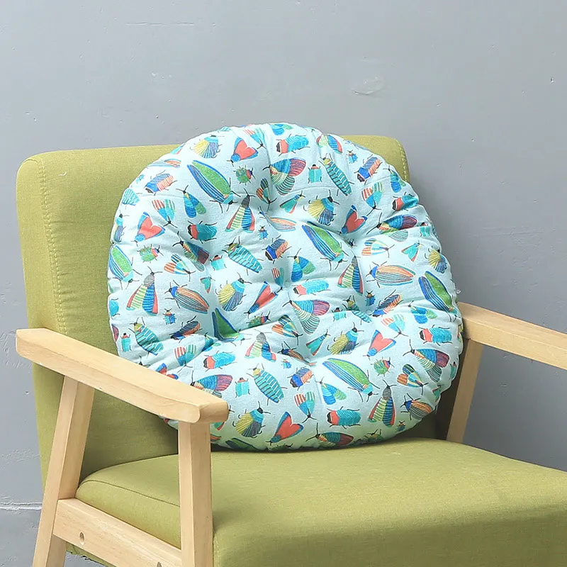 YIHAO, Хлопковый чехол для подушки, Coussin, декоративные подушки для дома, подушки для стульев, спальни, Декоративные диванные подушки для автомобиля - Цвет: Зеленый