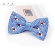 Дети милые скачки вязаный галстук-бабочка с вышивкой, детские спортивные костюмы с принтом бабочки; стильные вечерние подарок аксессуар для рубашек галстук-бабочка