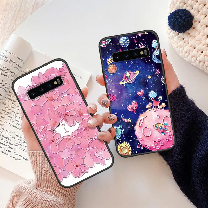 

3D Relief Flower Silicone TPU Soft Case For Samsung Galaxy A7 2018 J5 2017 A5 2016 A3 A6 A9 A8 Star J4 J6 J7 Prime J8 Plus Cover