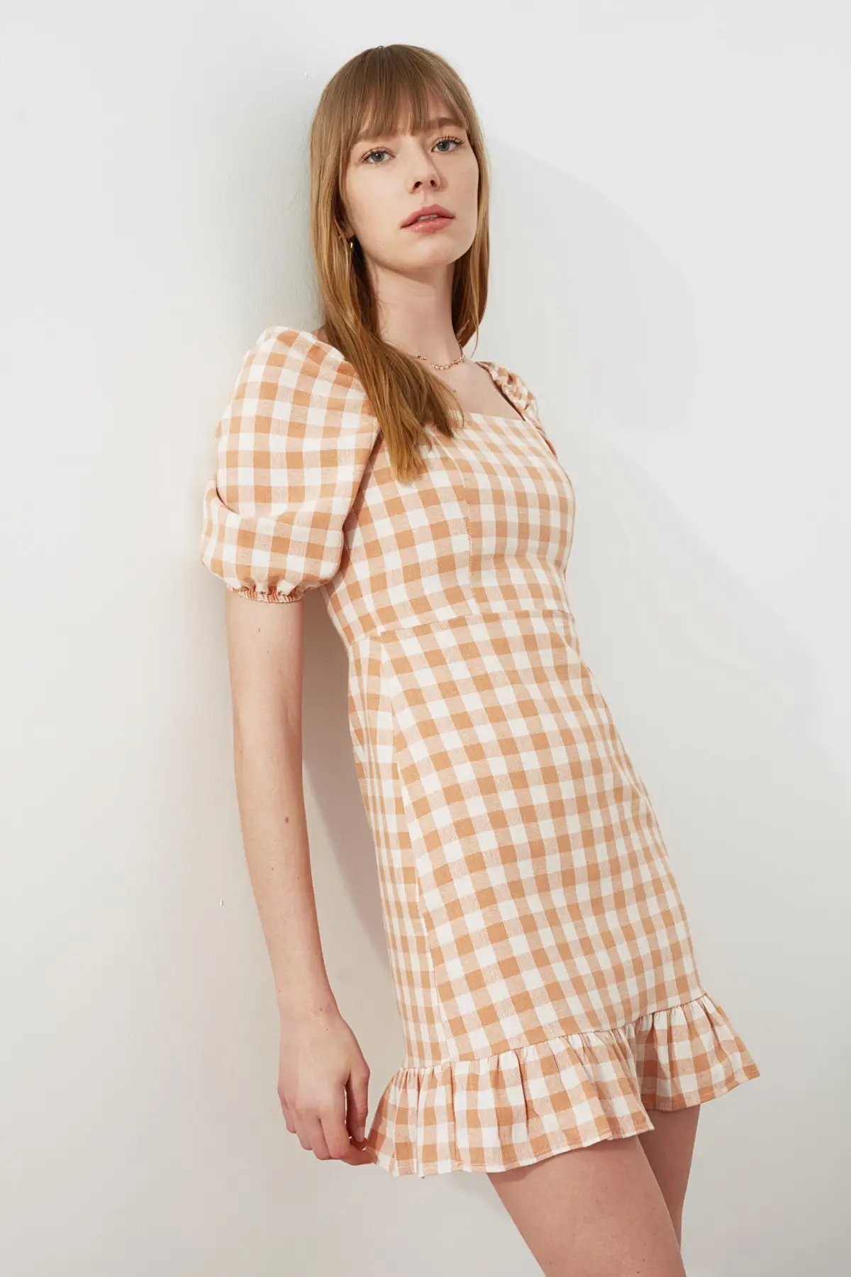 Платье в клетку TWOSS20EL1252 | Женская одежда