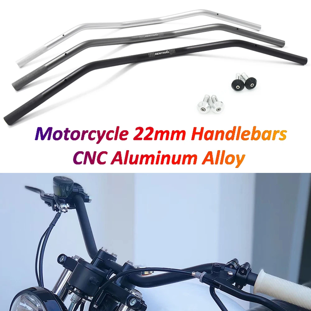 Универсальный для Рентал кросс руль 22 мм 7/8 ''алюминий CNC 6061 сплава Dirt Pit Bike