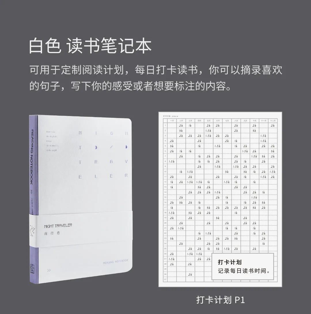 4 цвета Xiaomi Mijia ночных ходунков серии записная книжка для авторской яркой серебряной передней линии может 1809 плоское письмо светящаяся задняя часть