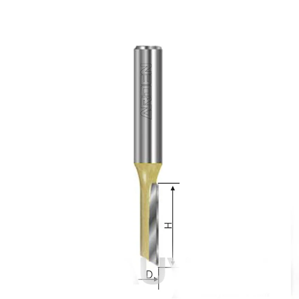 

Single flute straight cnc cutting tools for cnc machine