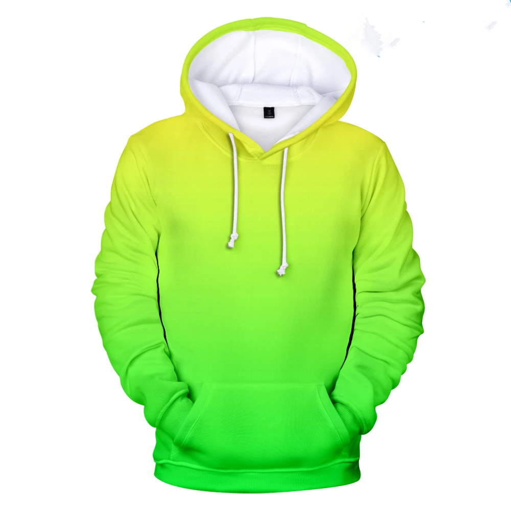 Sudadera con capucha de neón verde para hombre y mujer, ropa Harajuku de tienda para personalización 3d, sudadera con estampado colorido de calle, tendencia Hip Hop con y sudaderas| -