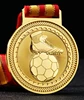 Golden Boot Awards Best Shooter Commemorative Metal Medal Listed Football Medal Youth Soccer Game 2021