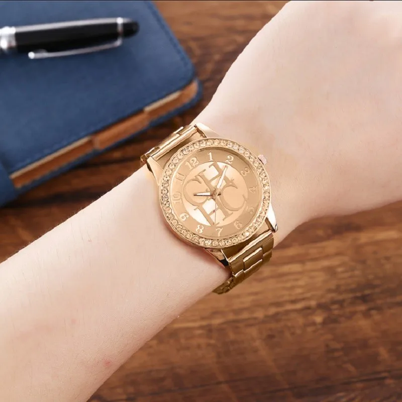 2020 Reloj Mujer Новый бренд знаменитые роскошные часы Женская мода Кристалл платье кварцевые женские горячие из