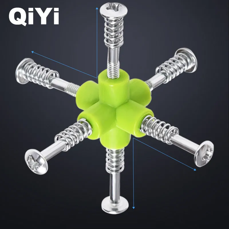 QiYi волшебный кубик Профессиональный 3x3x3 скоростной куб головоломка Cubo Magico Kubus Neo Cubo 3x3 Развивающие игрушки для детей подарочный куб