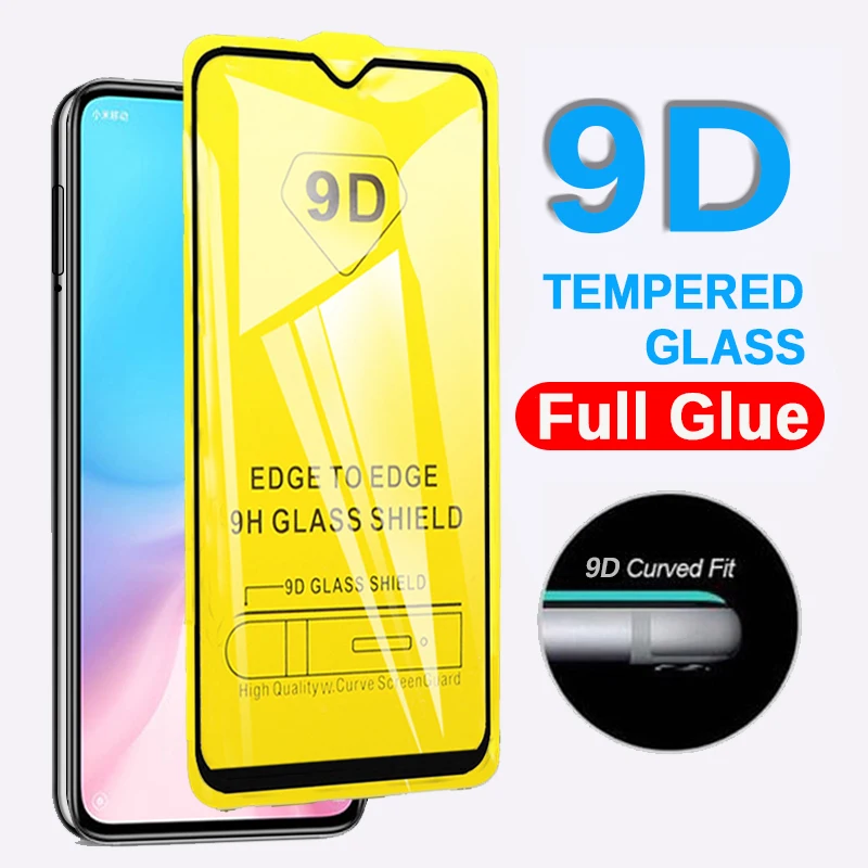 

9D Screen Protector for Xiaomi Mi A2 Mi 9 8 Lite SE Mi A3 A1 5X MI9 T Pro Lite MIA3 MI9 Tempered Protective Glass Full Cover 9H