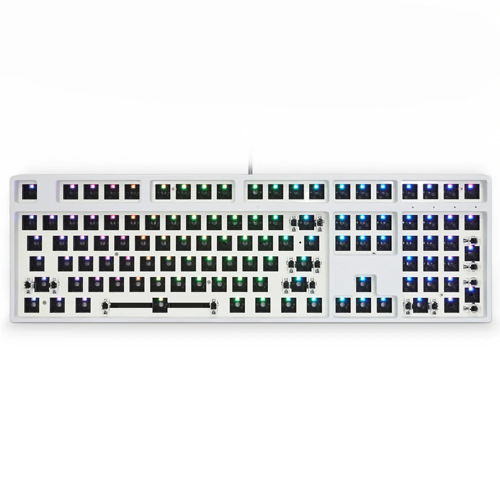 GK108 GK 108 Горячая заменяемая 100% пользовательская механическая клавиатура в