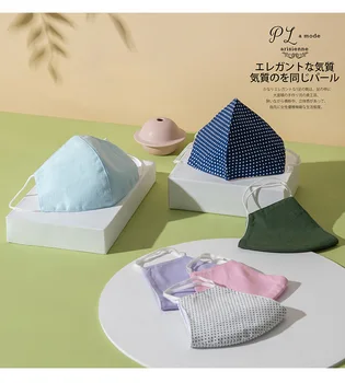 

Washable Cotton Linen Mask Pm2.5 Outdoor Reuse Face Protection Printing Mouth Mask Elastic Face Cover Mascara Facial Protectora