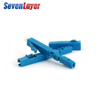 

5PCS LC Embedded type FTTH Fiber Optic Fast Connector LC UPC Fast Connector single-mode fiber optic quick connector
