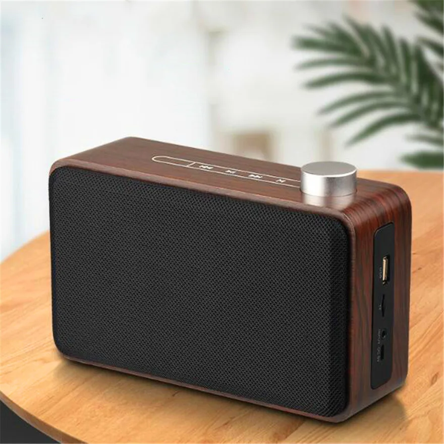 Деревянный динамик коробка Hifi аудио говорящая Bluetooth Колонка музыкальный центр Bluetooth динамик s музыкальная Колонка Бумбокс динамик ing Саундбар - Цвет: camo