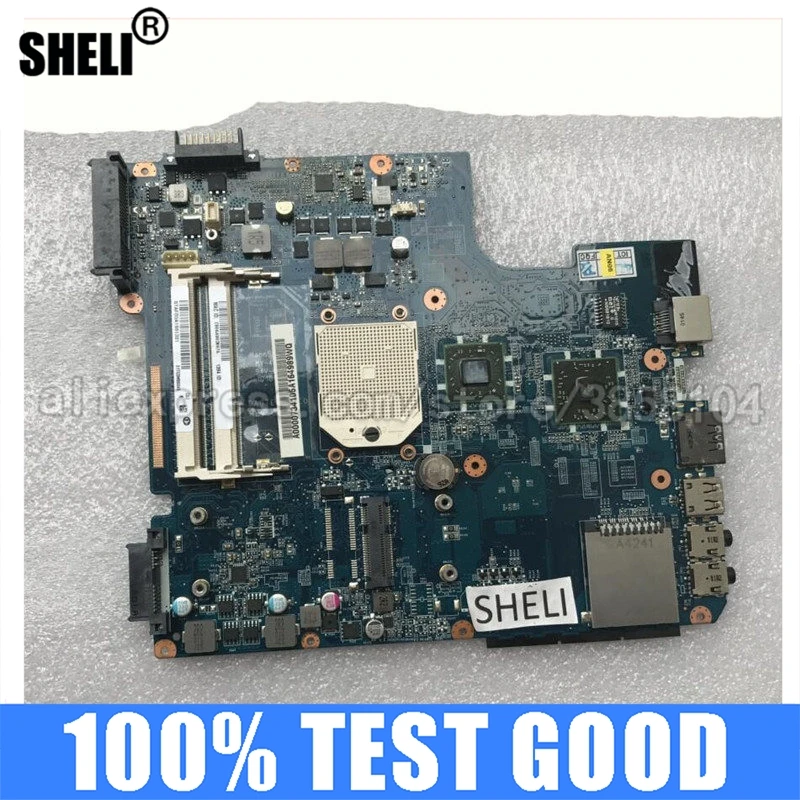 

SHELI for Toshiba L600D L640D L645D Laptop Motherboard Note Pc Mainboard DA0TE3MB6D0 DA0TE3MB6C0 A000073410 DDR3 PAVILION Intel