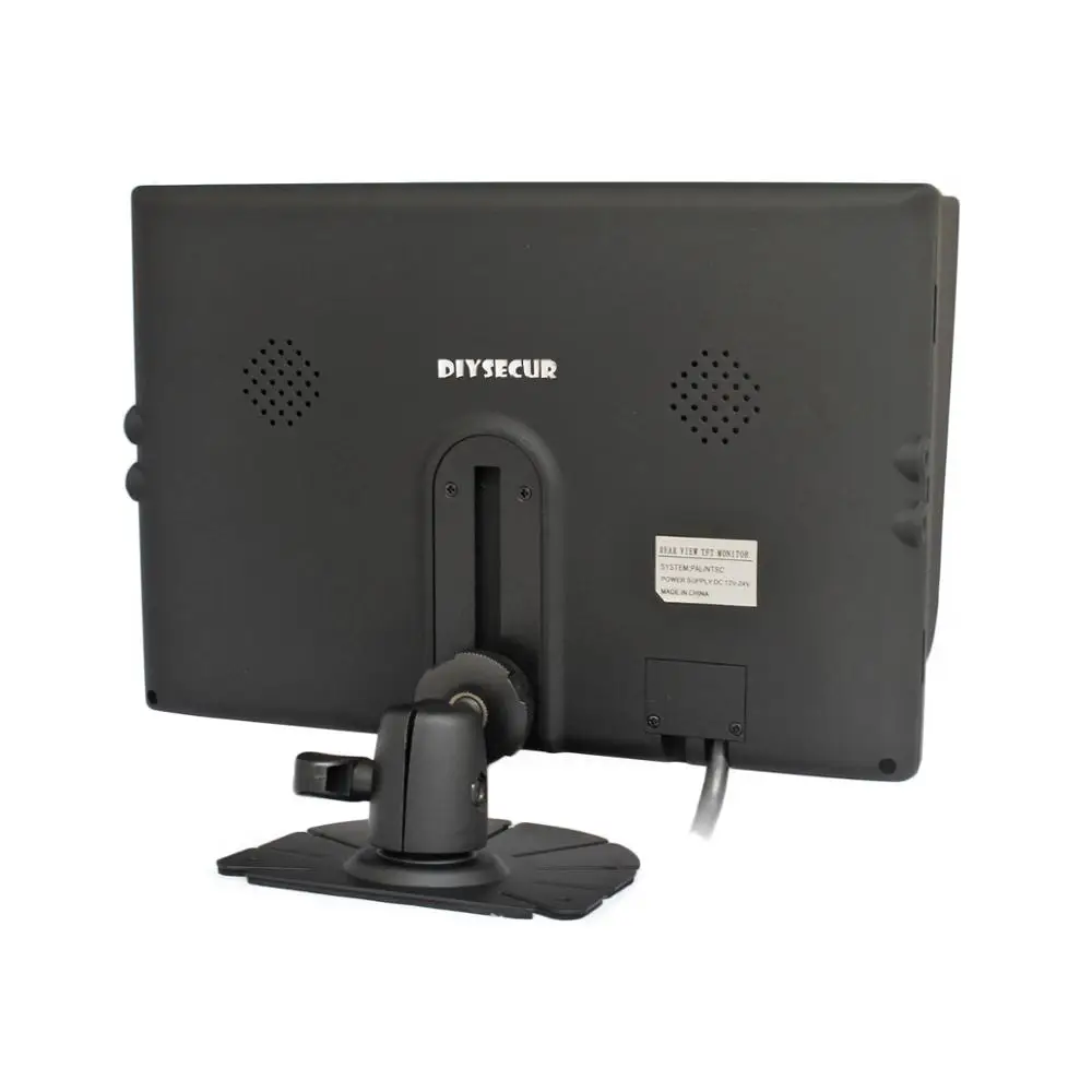 DIYSECUR 9 &quot4 Сплит QUAD HD автомобильный монитор + 4 x CCD ИК ночного видения светодиодный