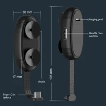 2 присоски 2 в 1 для nintendo переключатель OTG удлинитель Кабель для зарядки с адаптером для NS Switch зарядный геймпад кабель контроллера