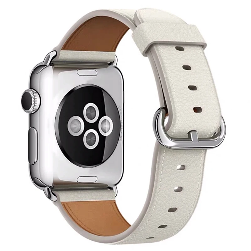 Кожаный ремешок для наручных часов apple watch, ремешок 42 мм, версия 3, 4 ремень 44 мм ремешки для часов iwatch 38 мм 40 мм спортивный браслет correa apple watch 5/4/3/2/1