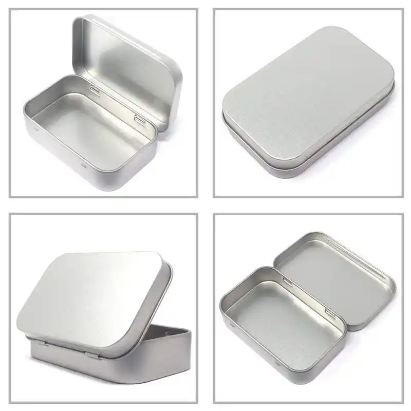 rectangular metal containers