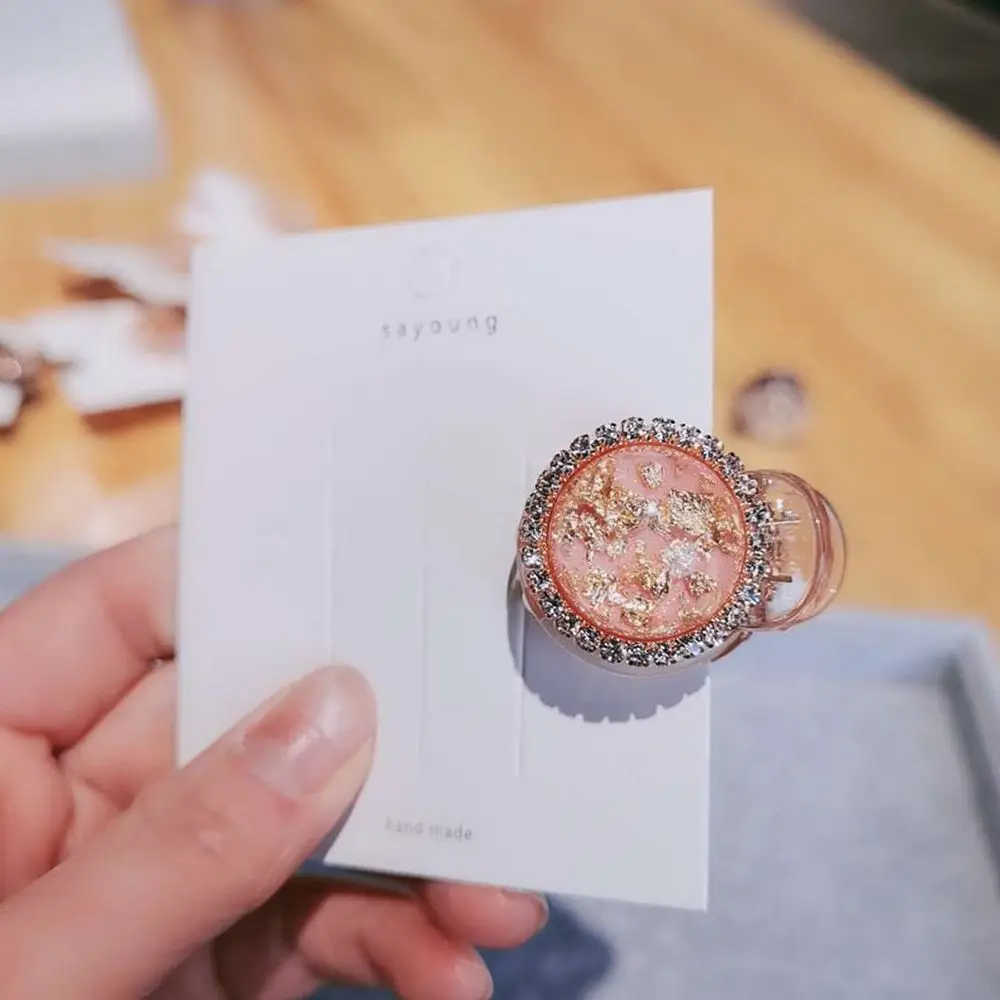 2 Женщина Bling заколка для волос с кристалами девушка шпилька шикарные волосы Краб женские аксессуары для волос девушки заколка для волос Femmal Заколки головные уборы - Цвет: 2