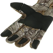 Камуфляжные охотничьи перчатки с полными пальцами, теплые рыболовные перчатки для фотосъемки