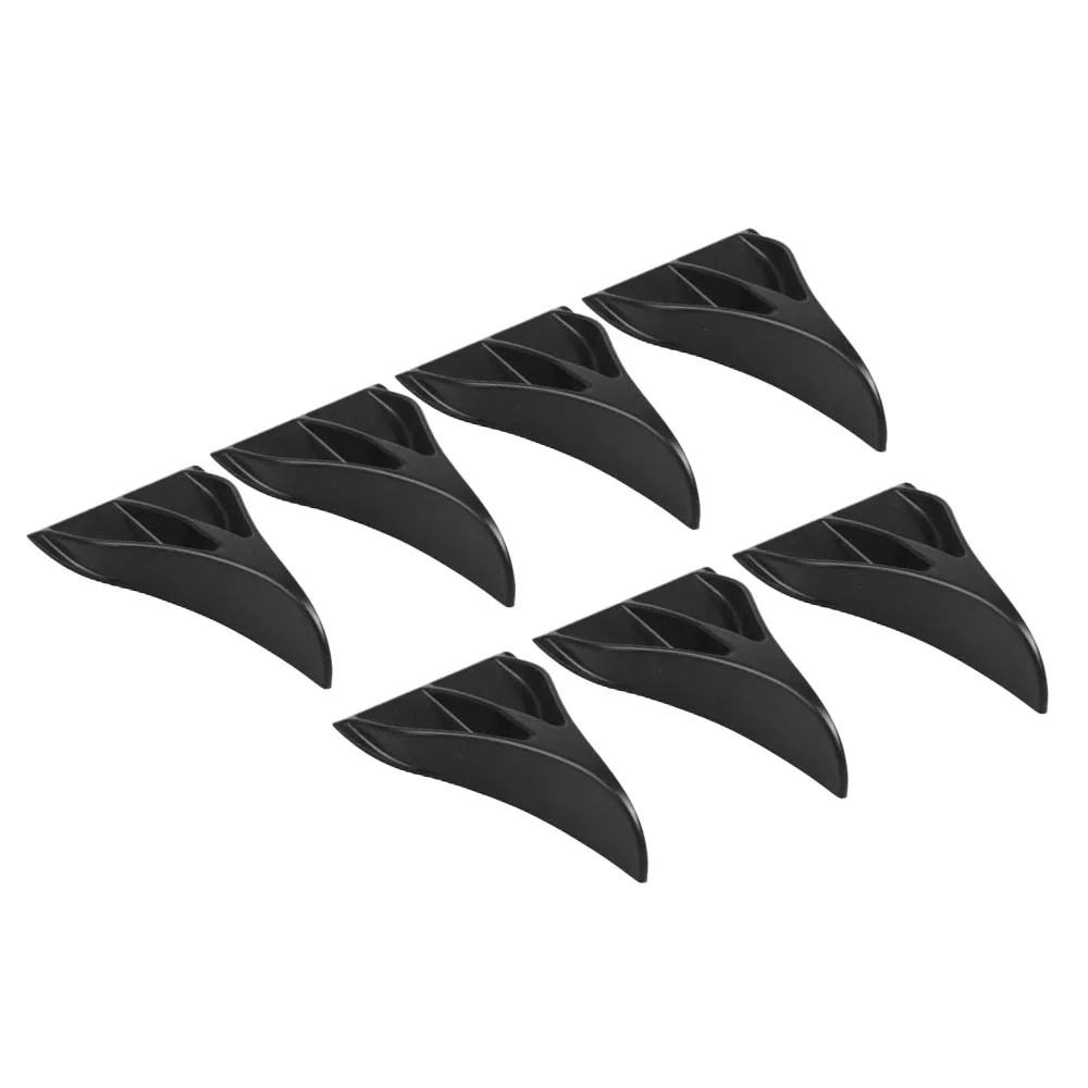 7 Pieces Car Roof Decoration Air Vortex Generator Shark Fins