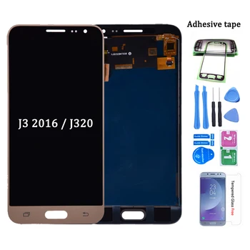 

For Samsung Galaxy J3 2016 J320 J320A J320F J320M LCD Display With Touch Screen Digitizer Assembly Can be adjust the brightness