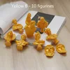 Yellow B-10 figurine