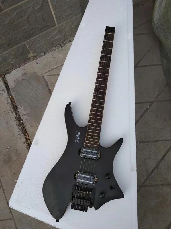 mattle black korea pickup безголовая электрогитара