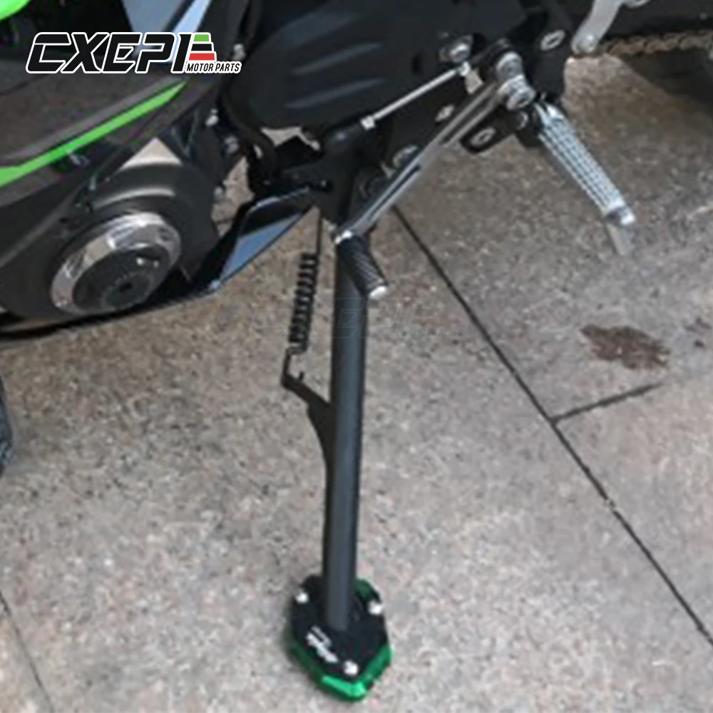 Аксессуары для мотоциклов боковая подставка увеличенная подставка для KAWASAKI VERSYS650 VERSYS 650- боковая подставка для ног увеличитель