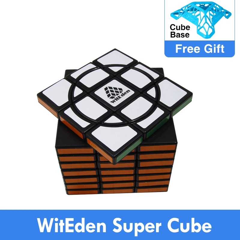 Оригинальный WitEden Super 3x3x8 черный кубик 3x3x7 супер белый Магический пазл