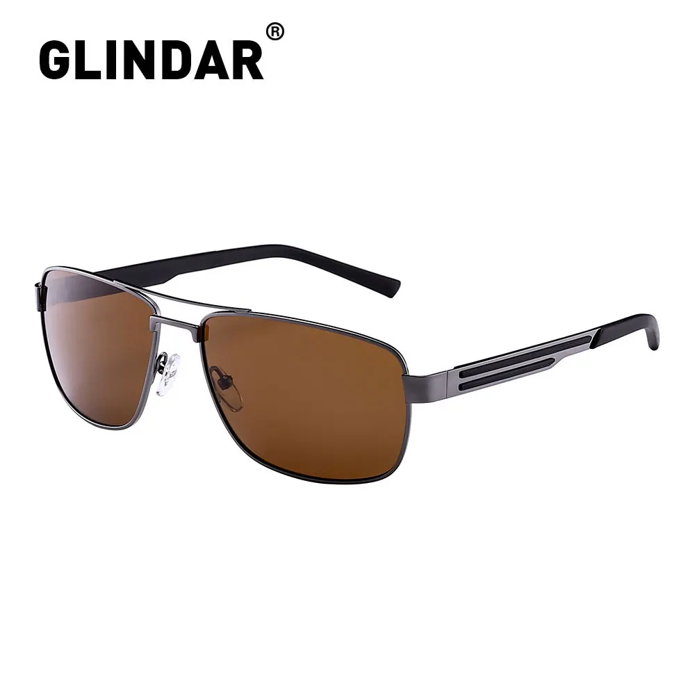 

Brand Design Men Polarized Sunglasses Square Driving Sun Glasses for Men
