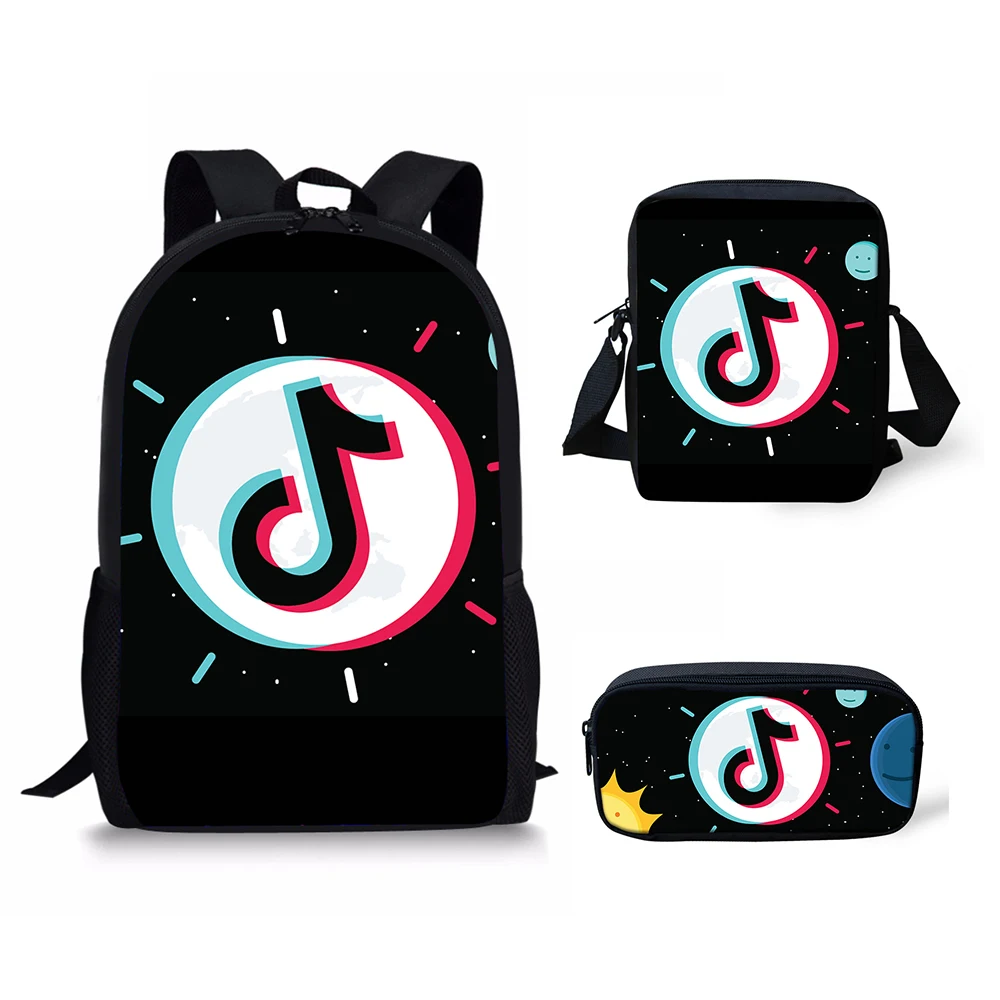 Zaino THIKIN Tik Tok Studente Di Scuola / Zaini Moda SET Ragazzi  Adolescenti Bambine Femmine Divertente Logo Bambini Bag Giornaliera Da  52,13 € | DHgate Italy