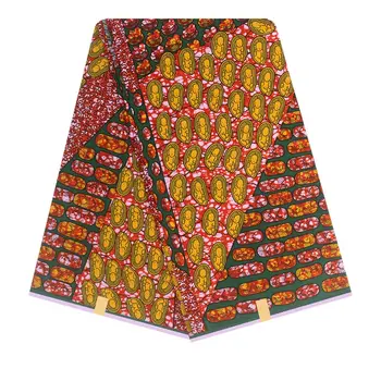 

Ankara Real African Wax 2020 100% Cotton High Quality African Fabric Wax Print 6 yards African Ghana Nigeria Wax Y200514-11