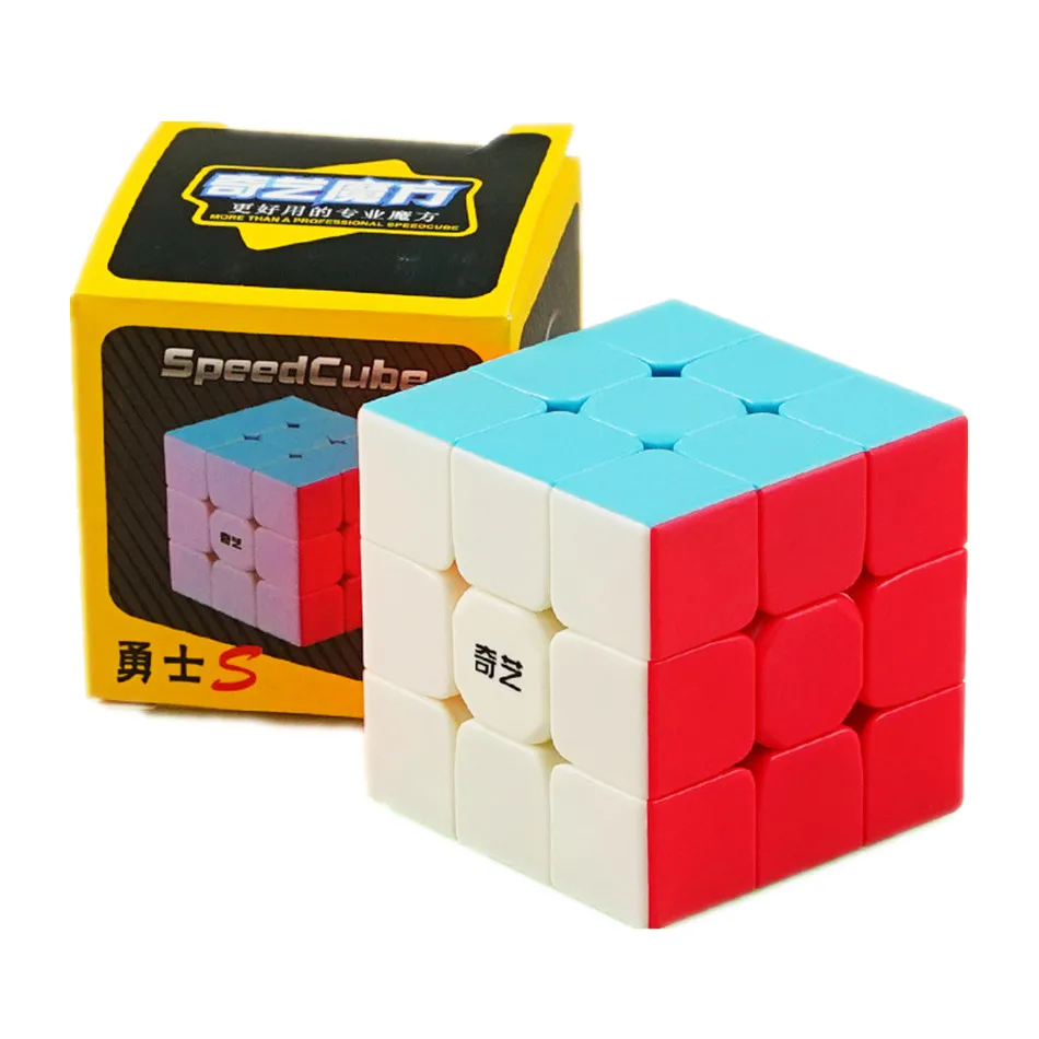 Qiyi Warrior W 3x3x3 Cube magique professionnel 3x3 Cubes de vitesse Puzzles Qiyi Warrior S 3 par 3 Cube de vitesse