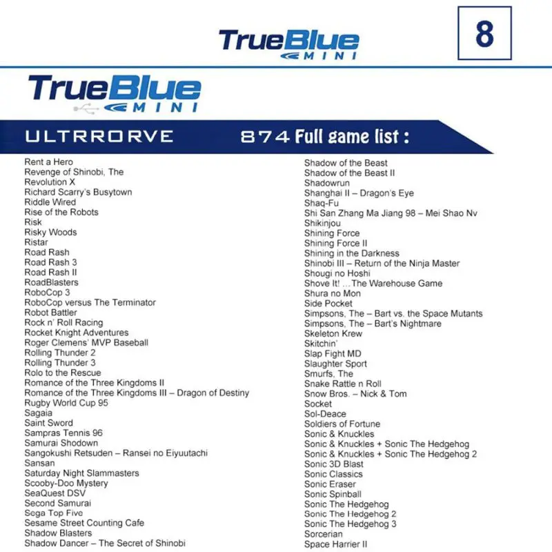 Usb-хаб игровой аксессуар True Blue Mini-Ultradrive PackMini электронный игровой стержень