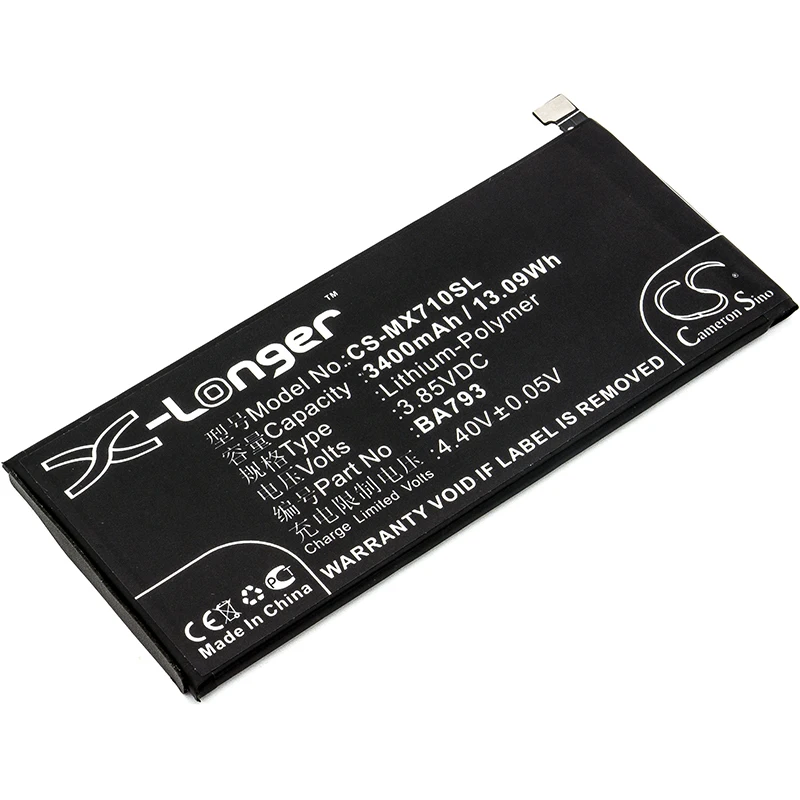

UPDATE | Battery For Meizu M793Q,Pro 7 Plus