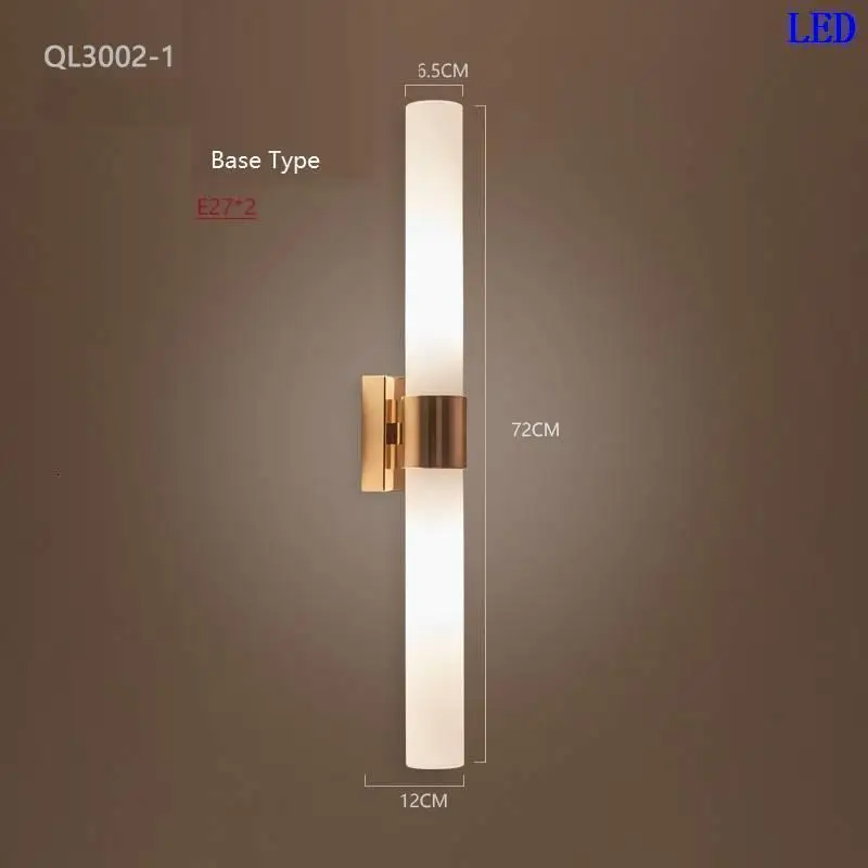 Lamba Coiffeuse Avec Miroir Mirror Luminaria De Parede Wandlampen Cama светильник для дома Aplique Luz Pared настенный светильник для спальни