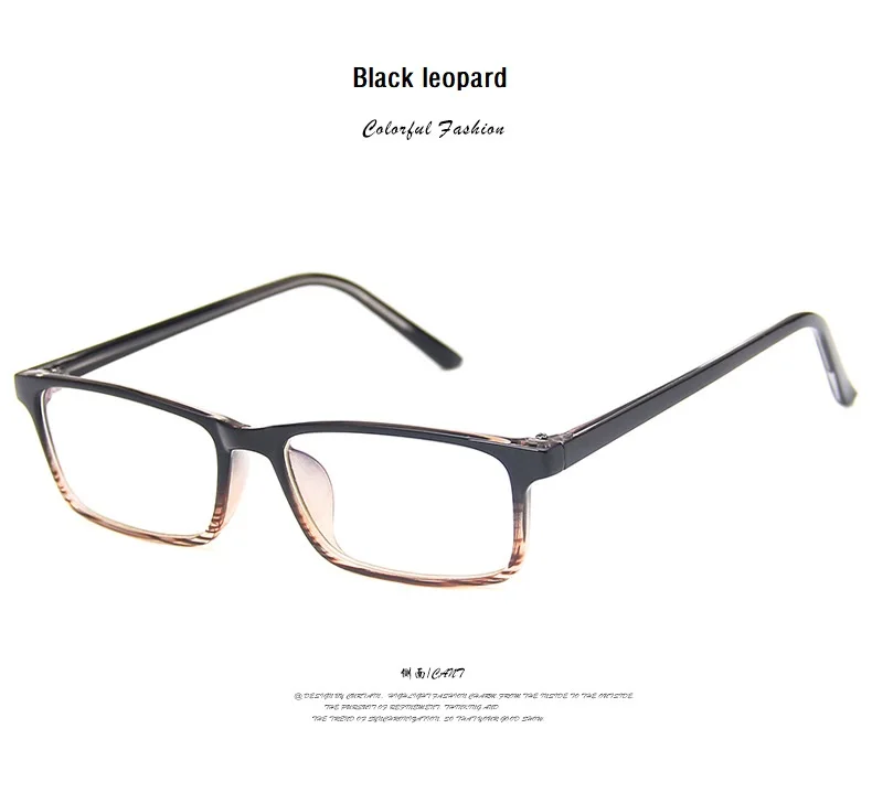 Квадратные женские очки TR оправа ретро очки для студентов близорукость оправа модные прозрачные мужские очки оправа