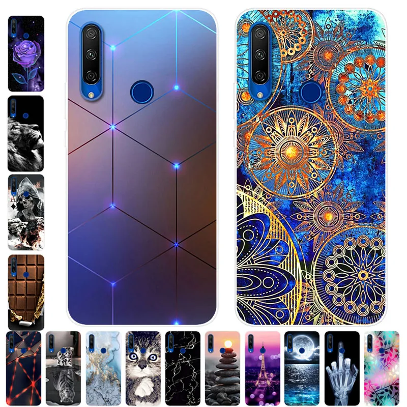 Чехол для Huawei Honor 9X STK LX1 мягкий силиконовый чехол накладка Premium телефона Honor9X Global