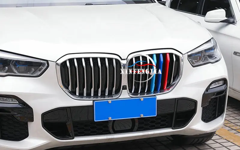 Для BMW X1 X3 X4 X5 X6 E84 E70 E71 F15 F16 F25 F26 G01 G02 G05 м 3 цвета спереди почек вентиляционные решетки решетка радиатора накладка