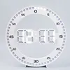 LED 3D Luminous Digital Wall Clock Temperature Date Mute Jump Second Clock Modern Design For Home Living Room Decoration Watches 3