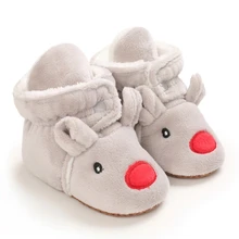 

Fashion Baby Boy Girl Winter Shoes Cartoon Soft Sole Bootie Shoes Warm Boot Shoes Soft Sole Shoes First Walkers