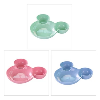 

Divided Children's Plate Cute Creative Household Dinnerware Baby Plate Breakfast Dinner Plate