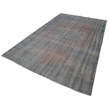

204x317 Cm Blue Handmade Overdyed Rug-7x10 Ft