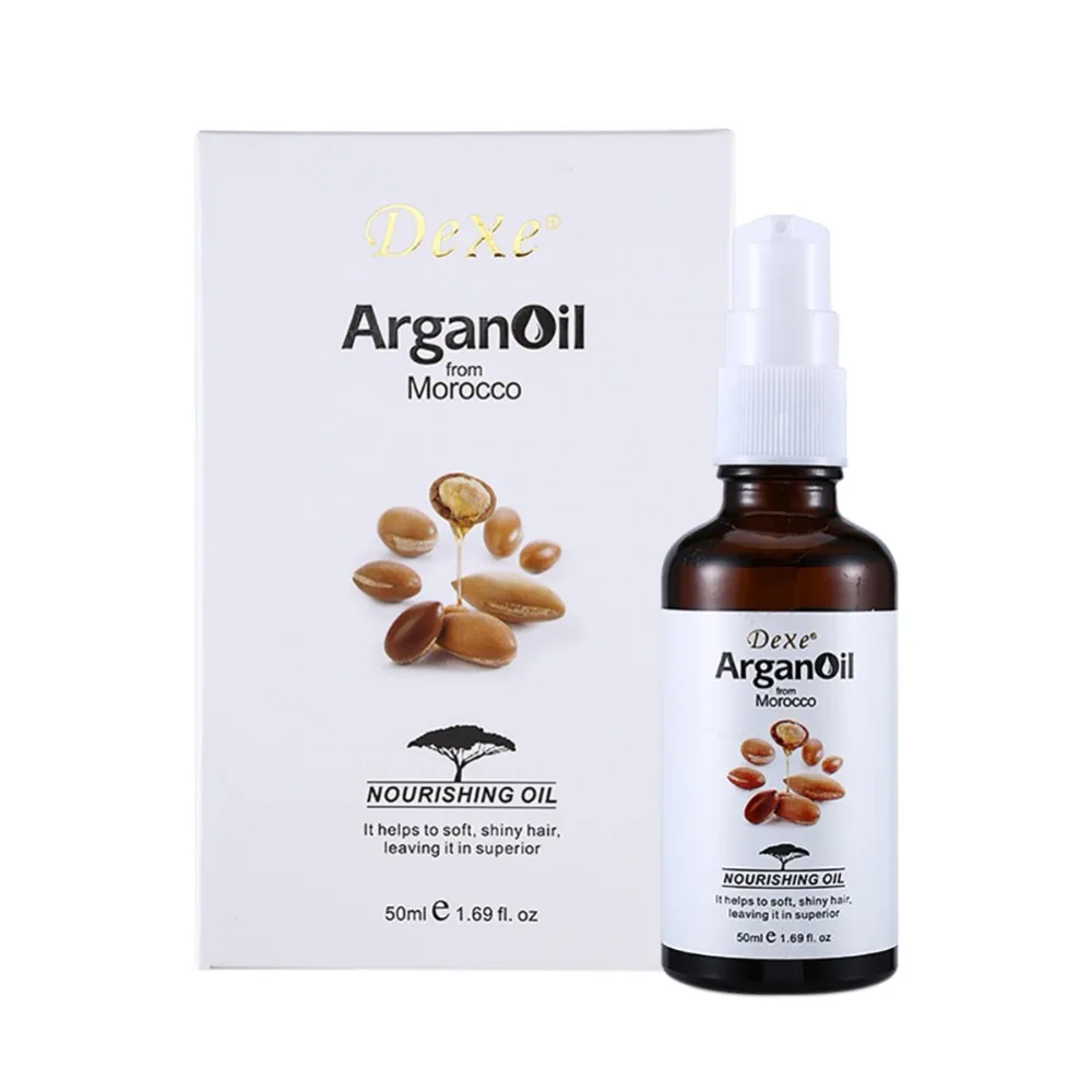 Pure Argan Oil Morocco Hair Treatment Oil Make Straight Shiny Hair Care 50ml.w Pure Argan Oil Morocco Hair Treatment Oil Make Straight Shiny Hair Care 50ml.w