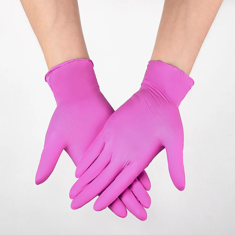 PROD 1005003446055769 100pcs/Box Nitrile Gloves Black Safety Waterproof
Allergy Free Kitchen Mechanic Laboratory Work Oil Resistant
SyntheticNitrile
