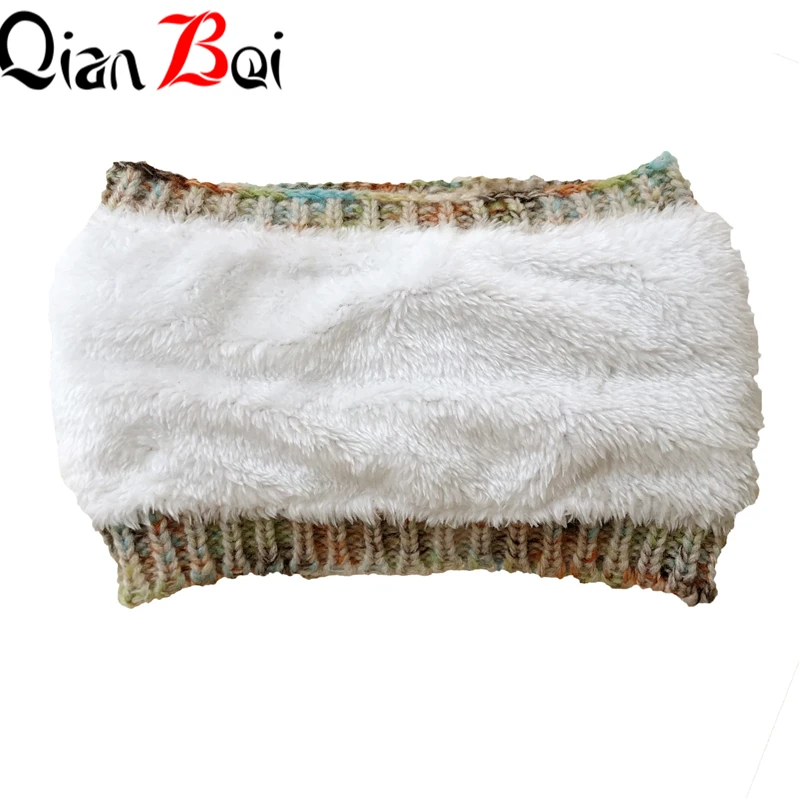 QianBei,, 8 шт./партия, женские тянущиеся вязаные вязанные крючком шапки, зимние шапки для женщин, шапки, теплые женские шапки