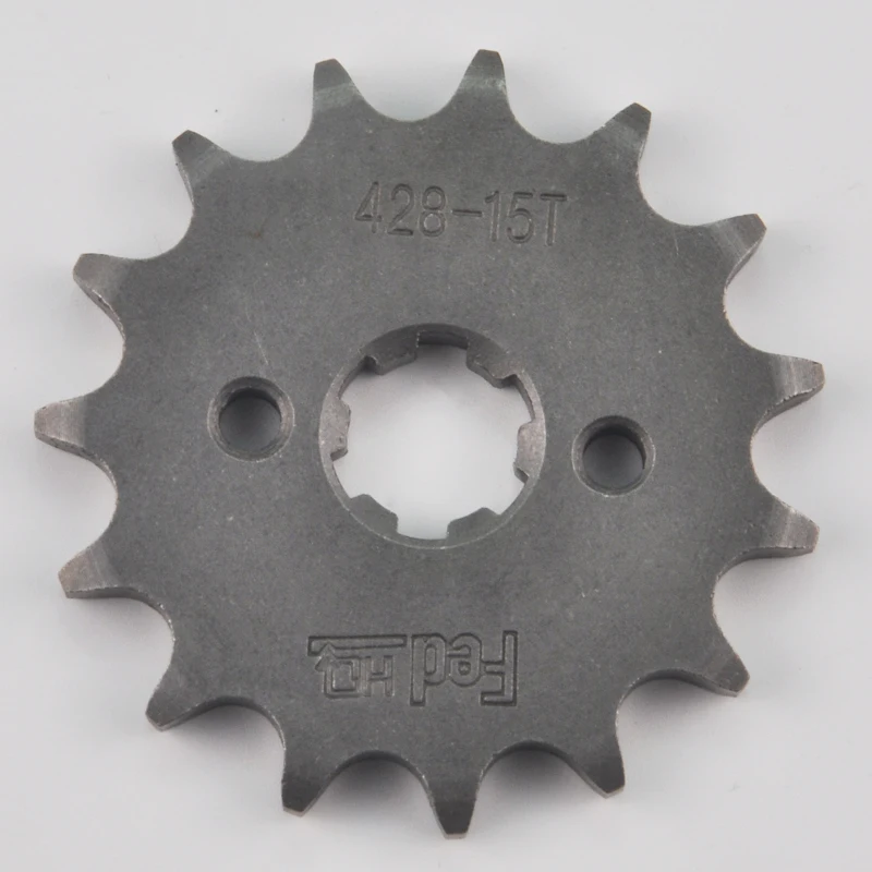 

428 15T Motorcycle Front Sprocket for Honda ST50 88-90 NSR75 92 MSX125 13-20 Z125 19-20 KD80 88-90 AE80 81-89 AR80 82-92 MAX100